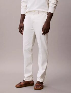 Cotton Stretch Slim Trousers Cotton Stretch Slim Trousers