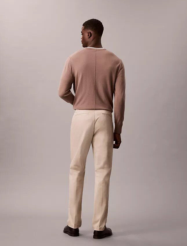 Cotton Stretch Slim Trousers Cotton Stretch Slim Trousers