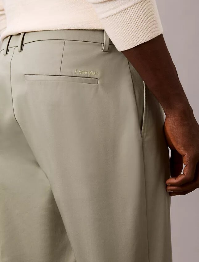 Cotton Stretch Slim Trousers Cotton Stretch Slim Trousers