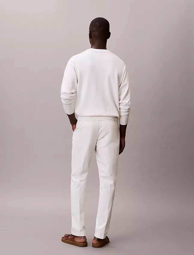 Cotton Stretch Slim Trousers Cotton Stretch Slim Trousers