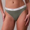 Cotton Stretch Thong με ραβδώσεις Cotton Stretch Thong με ραβδώσεις