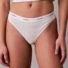 Cotton Stretch Thong με ραβδώσεις Cotton Stretch Thong με ραβδώσεις