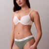 Cotton Stretch Thong με ραβδώσεις Cotton Stretch Thong με ραβδώσεις