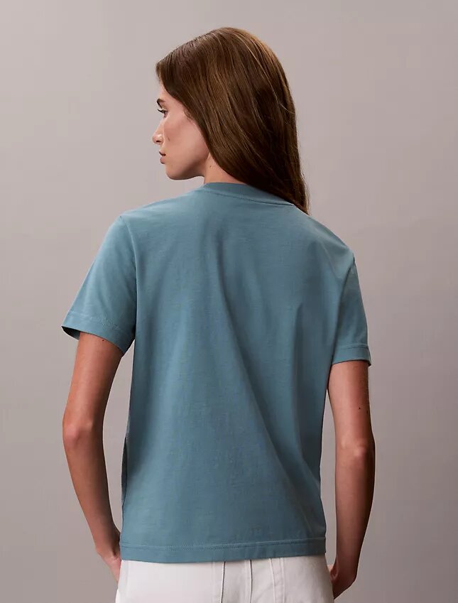 Διχρωμο κλασικό T-shirt Monologo Διχρωμο κλασικό T-shirt Monologo