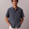 Ευκολοφόρετο πουκάμισο από μείγμα Modal Ευκολοφόρετο πουκάμισο από μείγμα Modal