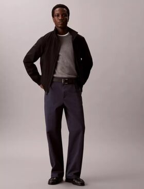 Φαρδιά παντελόνια από Cotton Stretch βαμβάκι