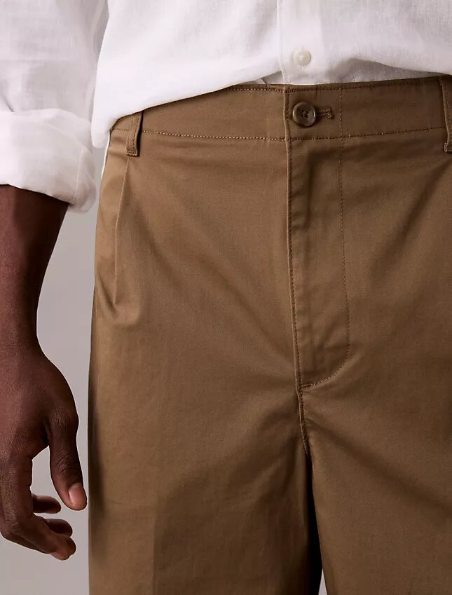 Φαρδιά παντελόνια από Cotton Stretch βαμβάκι Φαρδιά παντελόνια από Cotton Stretch βαμβάκι