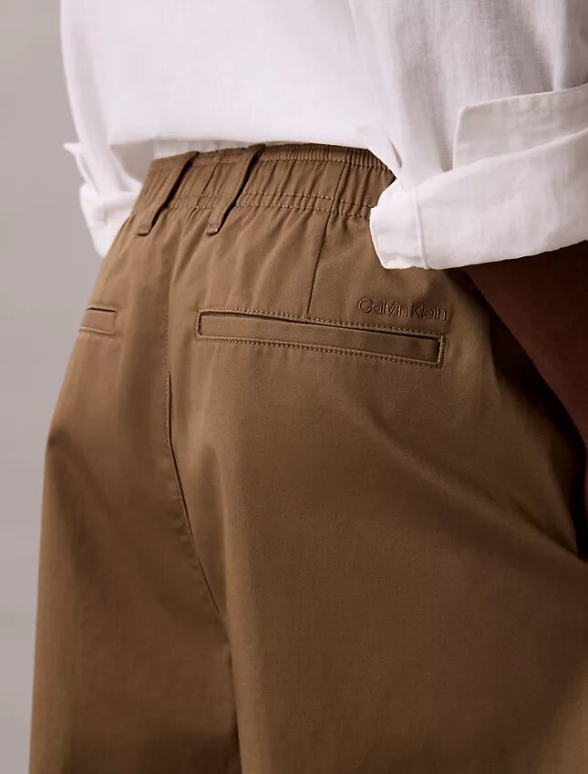 Φαρδιά παντελόνια από Cotton Stretch βαμβάκι Φαρδιά παντελόνια από Cotton Stretch βαμβάκι