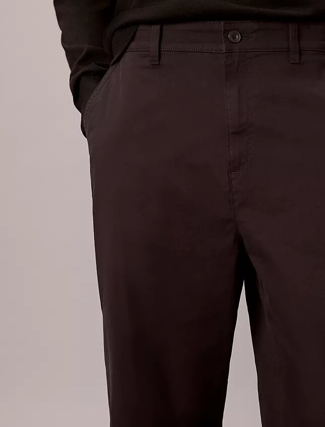 Φαρδιά παντελόνια Cotton Stretch τβίλ από ελαστικό βαμβακερό τβίλ Φαρδιά παντελόνια Cotton Stretch τβίλ από ελαστικό βαμβακερό τβίλ