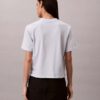 Φαρδύ T-shirt με ανάγλυφο λογότυπο Φαρδύ T-shirt με ανάγλυφο λογότυπο