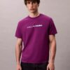 Φαρδύ T-shirt με έντονο γραφικό λογότυπο