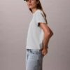 Φαρδύ T-shirt με floral λογότυπο Φαρδύ T-shirt με floral λογότυπο