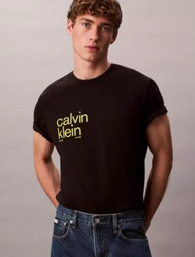 Φαρδύ T-shirt με γραφικό κύκλου Φαρδύ T-shirt με γραφικό κύκλου