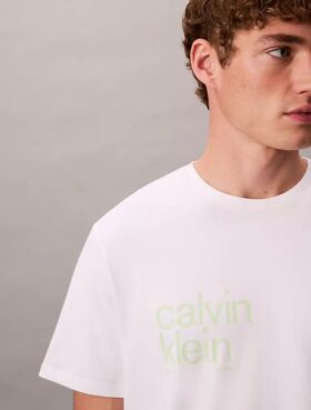 Φαρδύ T-shirt με γραφικό κύκλου Φαρδύ T-shirt με γραφικό κύκλου