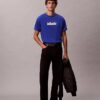 Φαρδύ T-shirt με γραφικό λογότυπο Φαρδύ T-shirt με γραφικό λογότυπο