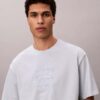 Φαρδύ T-shirt με γραφικό λογότυπο Φαρδύ T-shirt με γραφικό λογότυπο