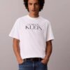 Φαρδύ T-shirt με γραφικό λογότυπο Φαρδύ T-shirt με γραφικό λογότυπο
