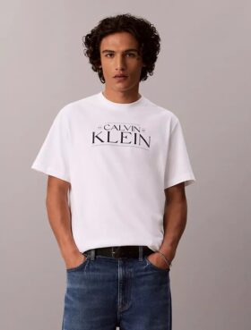 Φαρδύ T-shirt με γραφικό λογότυπο