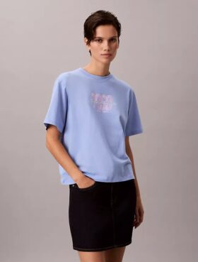 Φαρδύ T-shirt με γραφικό λογότυπο 1968