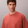 Φαρδύ T-shirt με γραφικό λογότυπο Φαρδύ T-shirt με γραφικό λογότυπο