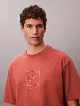 Φαρδύ T-shirt με γραφικό λογότυπο
