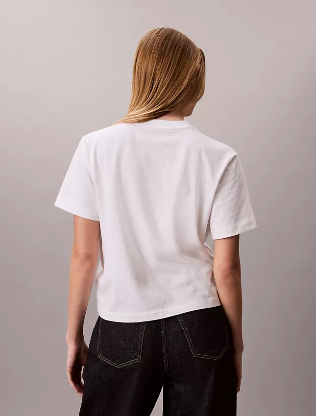 Φαρδύ T-shirt με γραφικό λογότυπο Φαρδύ T-shirt με γραφικό λογότυπο