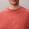 Φαρδύ T-shirt με γραφικό λογότυπο Φαρδύ T-shirt με γραφικό λογότυπο