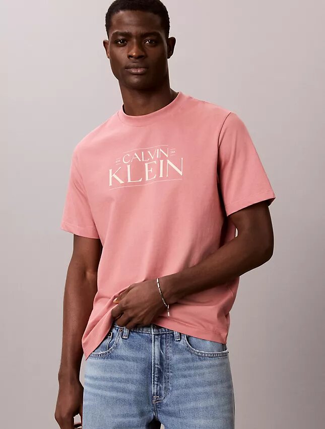 Φαρδύ T-shirt με γραφικό λογότυπο Φαρδύ T-shirt με γραφικό λογότυπο