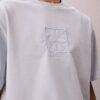 Φαρδύ T-shirt με γραφικό λογότυπο Φαρδύ T-shirt με γραφικό λογότυπο