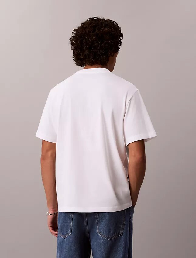 Φαρδύ T-shirt με γραφικό λογότυπο Φαρδύ T-shirt με γραφικό λογότυπο