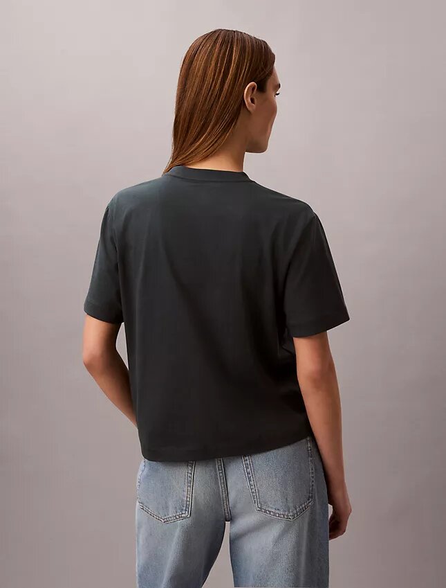 Φαρδύ T-shirt με γραφικό λογότυπο Φαρδύ T-shirt με γραφικό λογότυπο