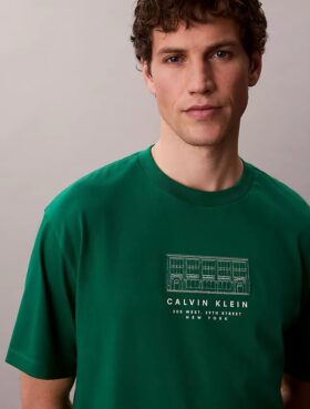 Φαρδύ T-shirt με γραφικό λογότυπο New York Office