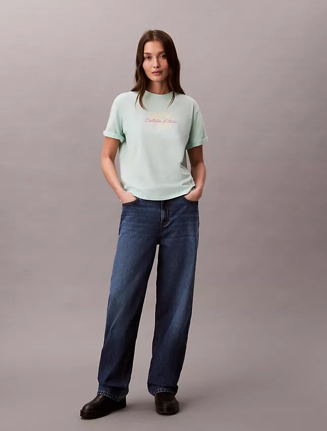 Φαρδύ T-shirt με λογότυπο 1968 Φαρδύ T-shirt με λογότυπο 1968