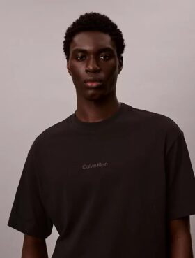 Φαρδύ T-shirt με Micro Logo