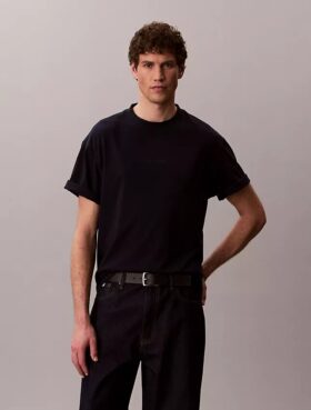 Φαρδύ T-shirt με Micro Logo