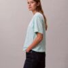 Φαρδύ T-shirt με μοτίβο Monogram σε όλη την επιφάνεια