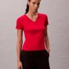 Φαρδύ T-shirt με V λαιμόκοψη από Liquid Cotton Φαρδύ T-shirt με V λαιμόκοψη από Liquid Cotton