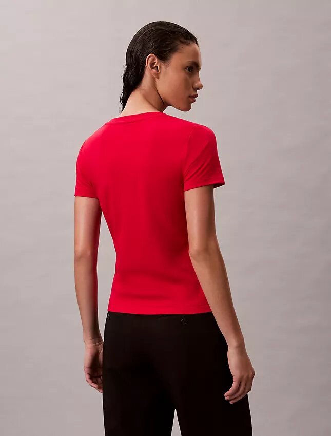 Φαρδύ T-shirt με V λαιμόκοψη από Liquid Cotton Φαρδύ T-shirt με V λαιμόκοψη από Liquid Cotton