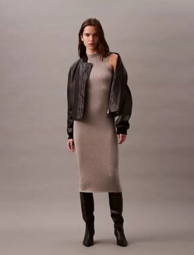Φορέμα Midi με Lurex