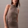 Φορέμα Midi με Lurex