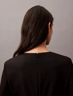 Φορέμα μήκους μέτριου από κρεπ