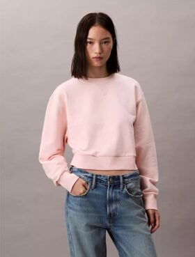 Φούτερ French Terry Cropped Relaxed