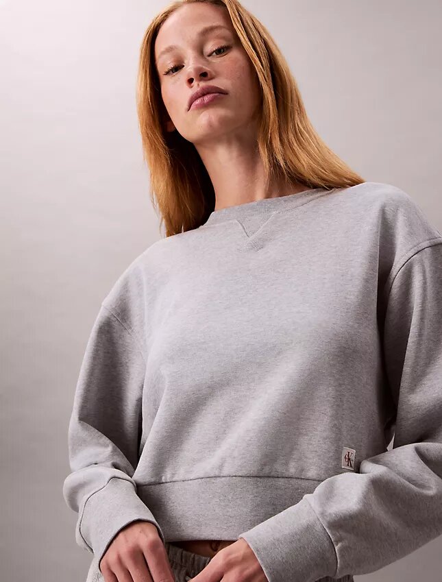 Φούτερ French Terry Cropped Relaxed Φούτερ French Terry Cropped Relaxed