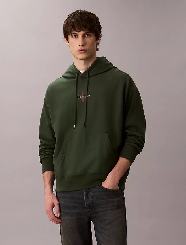 Φούτερ με κουκούλα Monologo Premium Fleece Φούτερ με κουκούλα Monologo Premium Fleece
