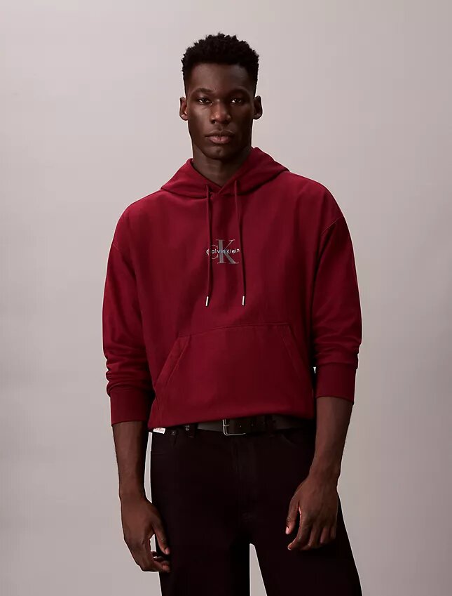 Φούτερ με κουκούλα Monologo Premium Fleece Φούτερ με κουκούλα Monologo Premium Fleece