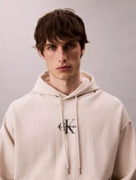 Φούτερ με κουκούλα Monologo Premium Fleece