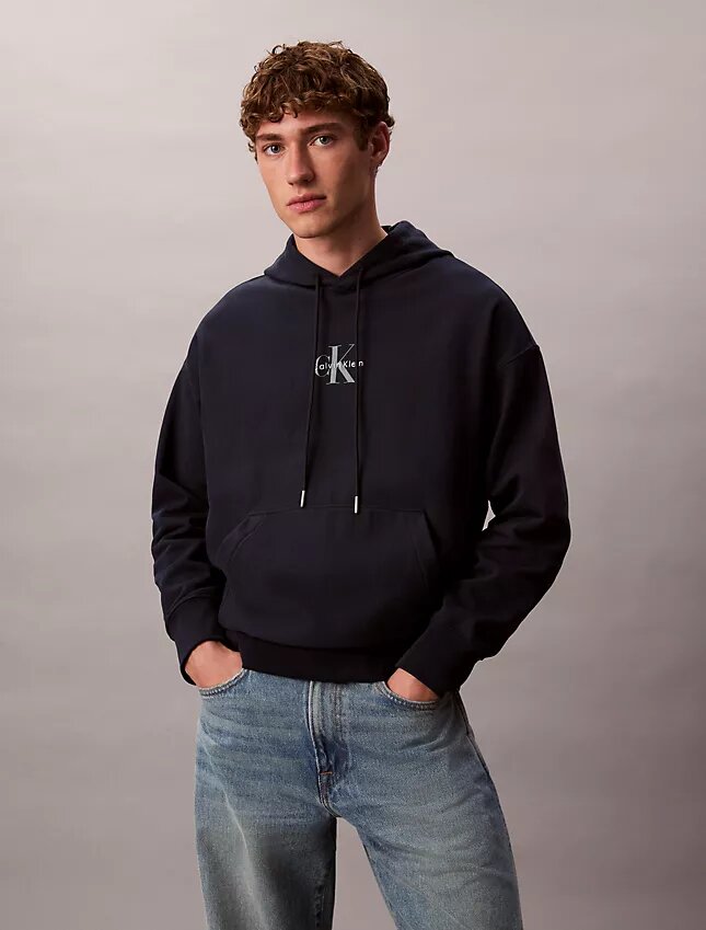 Φούτερ με κουκούλα Monologo Premium Fleece Φούτερ με κουκούλα Monologo Premium Fleece