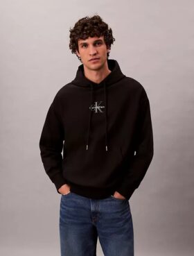 Φούτερ με κουκούλα Monologo Premium Fleece