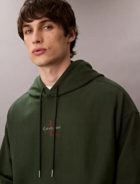 Φούτερ με κουκούλα Monologo Premium Fleece