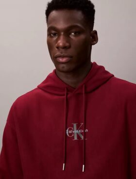 Φούτερ με κουκούλα Monologo Premium Fleece